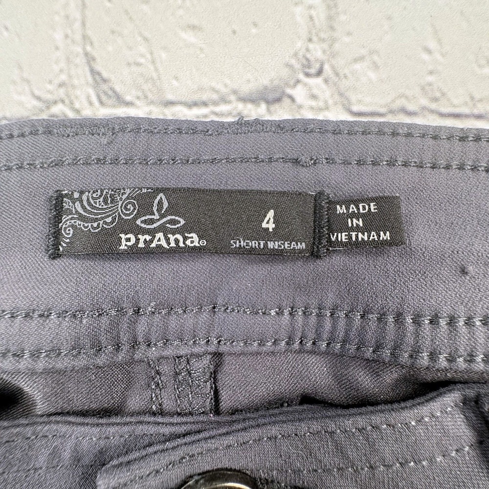 Prana Pants Womens Size 4 Gray Halle Stretch Hiking pants straight leg - Picture 9 of 10
